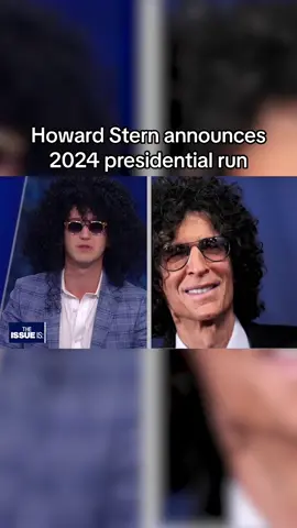 Howard Stern announces 2024 presidential run #fyp #foryoupage #howardstern #stern #sternshow #radio #impression #voice 