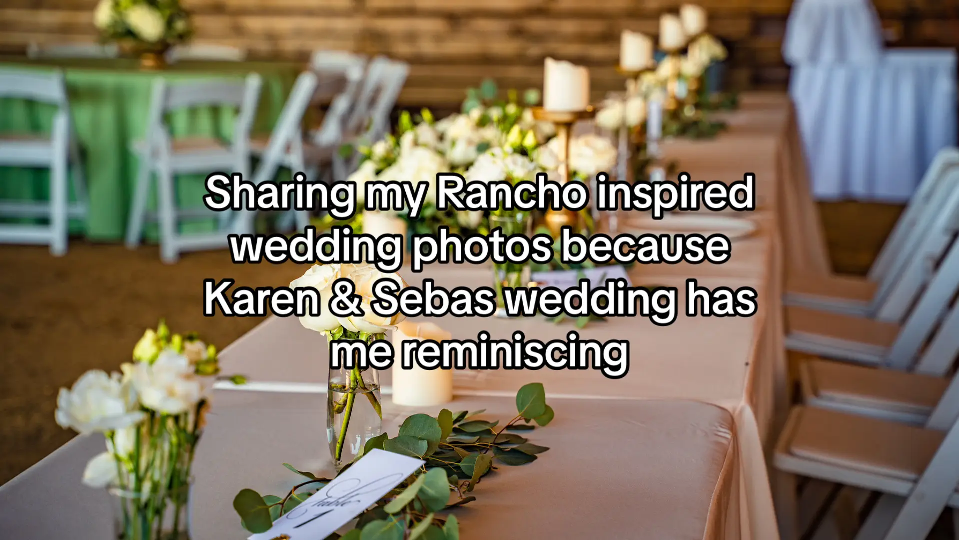 2021 rancho/mexican inspired wedding - i dont rememeber tiktok allowing you to post photos back then so i think i only posted a few clips. Now i gotta go back and watch my wedding video ❤️🥹 #latinacontentcreators #latinafashionblogger #firstgenlatina #mexicanwedding #weddinginspo #ranchowedding 
