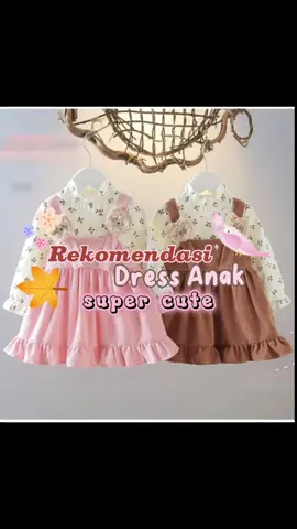 siapa nih Bun.. yg udah punya dress cute ini??? komen dong#dressanakperempuan #dressanakimport #dressanaklucucantik 