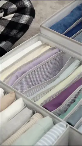 Storage Box Foldable Wardrobe Organizer Linen Storage Box Clothes Organizer Underwear Cloth Storage Box