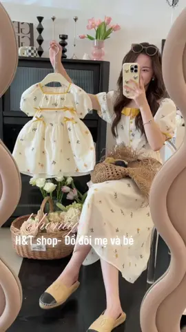 Nhận đơn ở fây búc : H&T ahop - Đồ đôi mẹ và bé #damdoimevabegai #thờitrangmẹbé #setmevabegai 