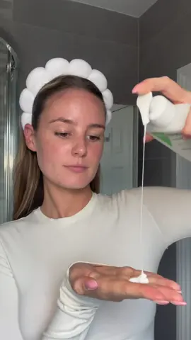 @CeraVe cream to foam cleanser keeps my skin so soft and hydrated 🫧 🧼 #ad #cleanselikeaderm 