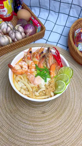 មីម៉ាម៉ាតុមយាំ 🍤🦐 Mama TomYum 😋 #cooking #cookingshow #khmercooking #រៀនធ្វើម្ហូប #ធ្វើម្ហូប #food #ម្ហូប #mama #tomyum 
