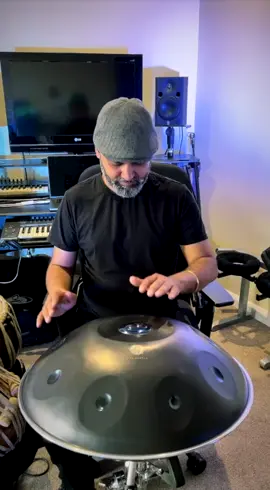 Handpan: D Hijaz by KitaPantam🛸##handpan #handpanmusic #handpanplayer 