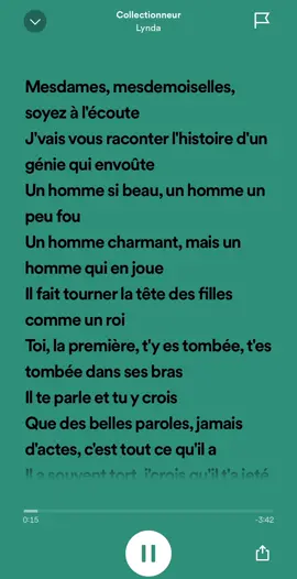 Collectionneur - Lynda #pourtoi #speedsongs #collectionneur 