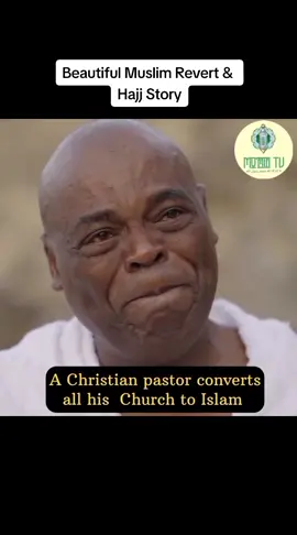 A Christian Pastor who lead a church of 100k follower converted to Islam and all his team  3 months ago and he came to perform Hajj. #Allah #Revert #revertmuslim #emotional #Church #Muslim #Hajj #Islamic #FYP #allahhuakbar 