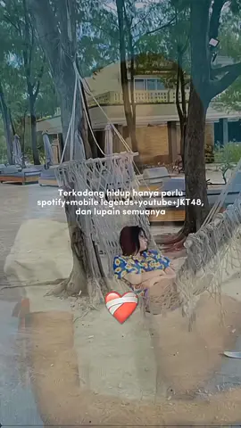 tapi nanti juga ada saatnya buat pensi dan lupain semua :) #jkt48 #jkt48newera #mobilelegends #spotify #youtube 