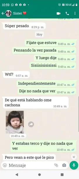 y mi hermana también cayó  jajajaja 🤣😃@L I S B E T🤍 