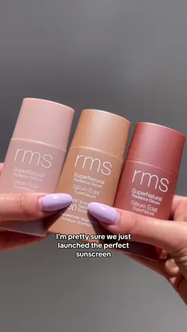 Introducing our new SuperNatural Radiance Serum SPF 30 available now on our website ☀️✨ Use code TIKTOKRMS for 20% off! #RMSBeauty #IYKYKrms #cleanbeauty #mineralsunscreen #beautylaunch #spfmakeup #tintedsunscreen #sunscreen #glowysunscreen 