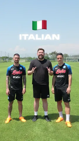 Italian Footballer Challenge vs Italian Footballers 👀🇮🇹 #napoli #forzanapoli #raspadori #politano