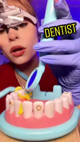 ASMR DENTIST REMOVED YOUR CALCULUS ☠️🪥 did you brush your teeth ?! #asmr #asmrsounds #asmrvideo #asmrtiktoks #viral #fyp #fypシ #fypage #asmrdentist #asmrdentistroleplay #dentist #plaqueremoval #calculusremoval 