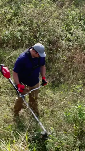 Power To Clear Thick Brush. Now Available: M18 FUEL™ Brush Cutter. #MilwaukeeTool #NothingButHeavyDuty