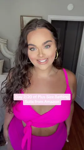 Day 2/20 of Plus Size Bathing Suits from Amazon 👙🤍✨🫶🏼 #plussize #plussizeedition #plussizefashion #plussizetiktok #plussizeconfidence #plussizestyle #plussizeswim #plussizeswimwear #amazonplussize #amazonplussizefashion #greenscreen 