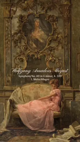 Symphony No. 40 in G minor, K. 550 was written by Wolfgang Amadeus Mozart in 1788. It is sometimes referred to as the 