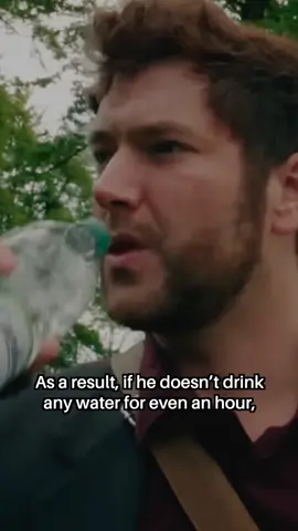 the most hydrated man on Earth #strange #water #hydrated #disorder #hydration