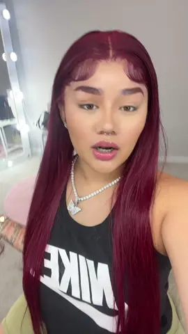 28inches 13X4 99j burgundy lace frontal from @Dachic Hair  _ aliexpress only for NEW. Get it in my bio using code AETUNEFUL40 $40 off over $100 #AESummerSales #Whypaymore #HSHD