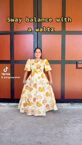 SWAY BALANCE WITH A WALTZ #FOLKDANCE #fypシ #PHILIPPINEFOLKDANCE #fyp #philippinefolkdance 