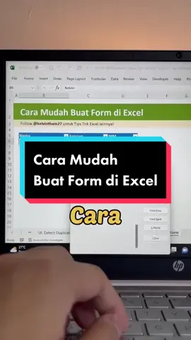Keliatannya ribet, padahal bikinnya super gampang! 🥺✅ #trikexcel #tipsexcel #belajarexcel #serunyabelajarbareng #kelvintham27 