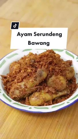 Resep AYAM GORENG SERUNDENG BAWANG. Pakai Sambal Bikin Nagih! Resep ini merepresentasikan berbagai elemen yang ada di dunia ini terinsipirasi dari film Disney Pixar’s “Elemental: Forces of Nature” di mana air, api, udara, dan tanah, ternyata bisa menjadi harmonisasi yang indah. Oiya jangan lupa nonton di bioskop ya!