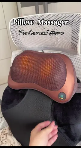 This is your sign to relax at home with this Pillow Massager for car and home 👍🏻😳 #pillowmassager #massagepillow #massagepillowelectric 