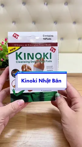 Miếng dán thải độc tốt cho sức khoẻ 👍👍 #chamsocsuckhoe #kinoki #thaidoc 