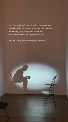 Anh chỉ biết ngồi đợi vì không gọi được em 🥺  #contentchovo #tinhyeu #tamtrang #tramcamxuc #camxuc 