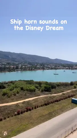 Disney Cruise ships have the best horn sounds! #disneycruise #disneydream #disneycruiseship #disneycruisehorn #disneycruisehorns 
