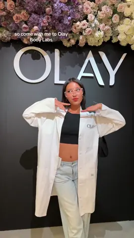 loved playing scientist for the day & no more dry skin this summer with @Olay ☀️☀️☀️ #olaypartner 