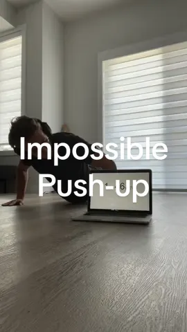 If someone can do two of these I’d be very impressed 😅 #impossible #pushup #tylercsatari 