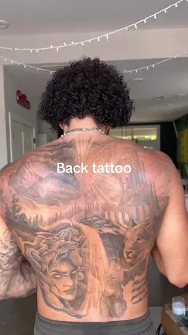 My artistic expression, which took 9 months to finish and 50+ hours of work #tattoo #godisawoman 