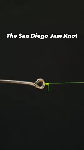 The San Diego Jam Knot. #ftwq #fishthatwontquit #fishingknot #sandiegojamknot #fishingtips #knotstutorial 
