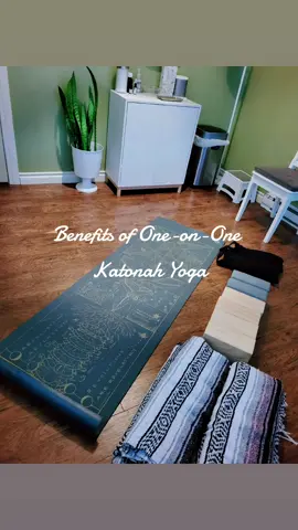 Benefits of one-on-one Katonah Yoga #katonahyoga #yegyoga #yogaprivate #myyoga #learnyoga #yegwellness 