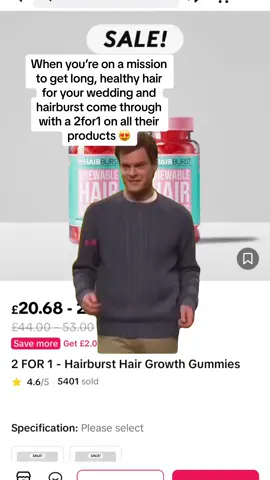 What timing 🥰 #hairburst #healthyhair #hairburstsale #2for1 #buyonegetonefree #hairproducts #hairgrowth #growyourhair #longhair #hairtok #haircare #haircareproducts #hairgummies #hairserum #shampooandconditioner #hairstaples #haircapsules #howtogrowyourhair #hairsupplements #CapCut 