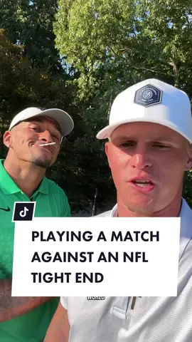 clearly this whole golf thing is WAY HARDER than football….. #golf #golftok #nfl #sports 
