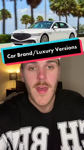 Did you know all of these luxury versions of major car brands? #car #cars #honda #acura #v8 #turbo #boost #toyota #supra #lexus #supercharged #trx #raptor #hyundai #genesis #ford #mustang #gt #gt500 #gt350 #shelby #lincoln #cadillac #greenscreensticker 
