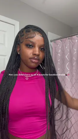 no more sitting for 8 hours with this 36” knotless box braid full hand tied wig by @Fancivivi Braided Wig 🔗 in bio use code: NEW20 for $20 off🎀 #fancivivibraidedwig #fulllacebraidedwig #braidedwig #foryoupage 