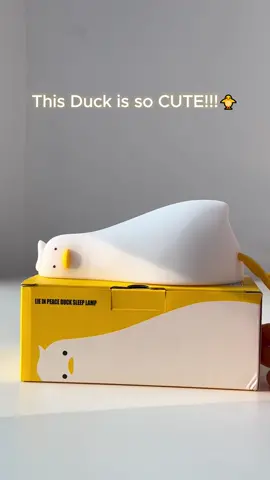 What the duck! 🦆💡😂 This silly, sleepy night light buddy will keep the glow going with 3 brightness settings, a 30-minute timer and an easy-to-charge universal port 😴✨ #saveinstyle #SHEINstyle #SHEINhome #homedecor #fyp 