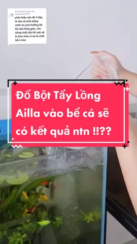 Trả lời @minhchau19977 Thử thách Test độ an toàn của Bột Tẩy Lồng Máy Giặt Ailla #Ailla #taylongmaygiatailla #vesinhlonggiat #aillavietnam #sephoaailla 