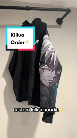 hxh too solid #fy #fyp #custom #customclothing #DIY #diyproject #hx  #killuazoldyck 