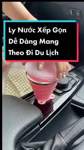 Một chiếc ly xếp gọn rất tiện lợi khi mang đi du lịch#giadungtienich #giadung#giadungthongminh #lynuocxepgon#lynuocthanky #xuhuong2023 