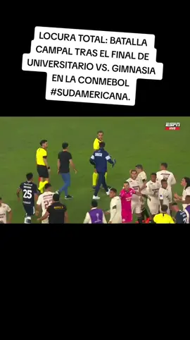 Vendrán duras sanciones..  #copasudamericana2023  Universitario de Deportes 🇵🇪