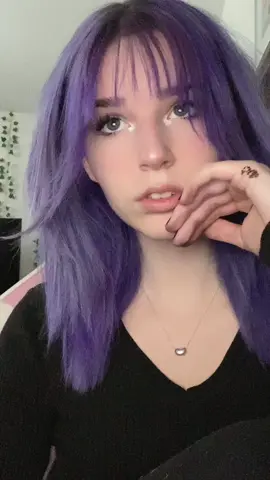 PLEASE I MISS THE PURPLE HAIR 😭✋🥲 #fyp 
