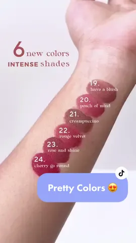 Duhh cantik-cantik banget yah 6 shades #mattelipcream terbaru dari Wardah! ❤️ #lipmatte #lipcream #lipcreamviral 