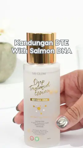 Ini alasan kenapa Deep Treatment Essence Salmon DNA jadi favorit banyak orang. 🧬💧 #MSglow #MagicforSkin