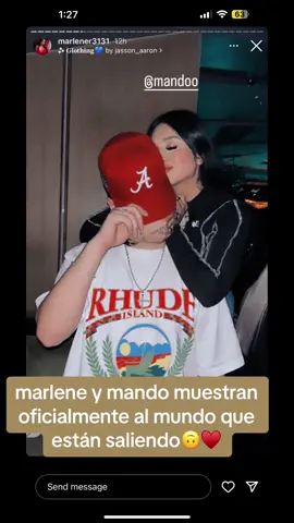 #marleneyedgar #marleneymando #fyp #chisme #lapunetona #novios #mando 