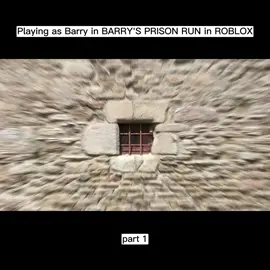 Playing as Barry in BARRY'S PRISON RUN in ROBLOX#fy #Minecraft #game #playgame #roblox