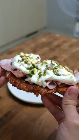 🥐 SMASHED CROISSANT 🥐 #smashedcroissant #croissant #curasan #cruasan #Receta #recetas #cocina #cocinar #cocinando #comida #comer #comiendo #burrata #tostada 