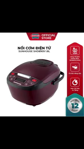 Nồi cơm điện tử sunhouse 8909 #nồi #noicomdien #noicomdiencaotan #noicom#noicomsunhouse 