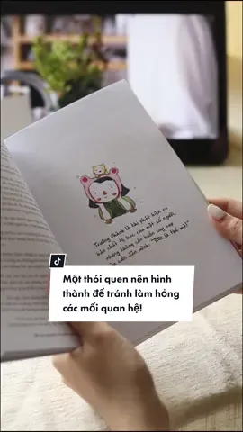 Một thói quen nên hình thành để tránh làm hỏng các mối quan hệ! #carobooks #reviewsachhay #top10cuonsachhay #BookTok #FoodFestOnTikTok 