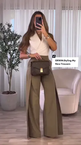 GRWM ✨Am in Love with these Trousers #fyp#styletok#fashiontiktok  Rate this #OOTD from 1-10💫 #outfitinspo #fashion#grwm#outfitideas #fashionstyle #styling#todayslook #foryoupage #stylingtips @louisvuitton @willowaubreyofficial 
